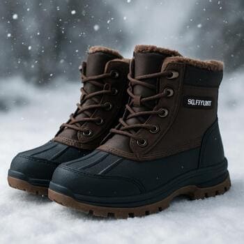 Islak kaldırımlarda kaymayan tabanlı SolePoint şehir botları