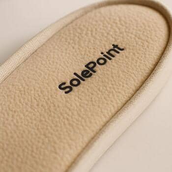 SolePoint iç tabanında yumuşak konfor dolgusu yakın planı