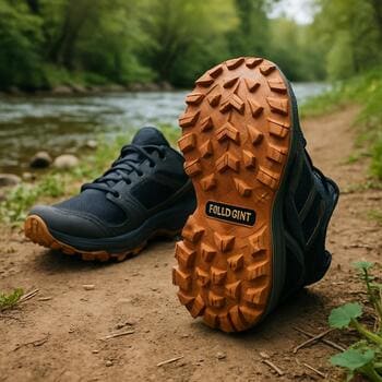 Nehir kenarı yürüyüş yolunda SolePoint taban izi